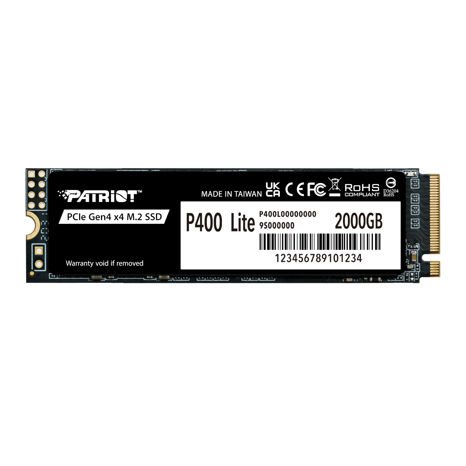 P400LP2KGM28H_Patriot-P400-Lite-2TB-M.2-PCIe-Gen-4-x4-NVMe-SSD_wr_01.jpg Patriot P400 Lite 2TB M.2 PCIe Gen 4 x4 NVMe SSD