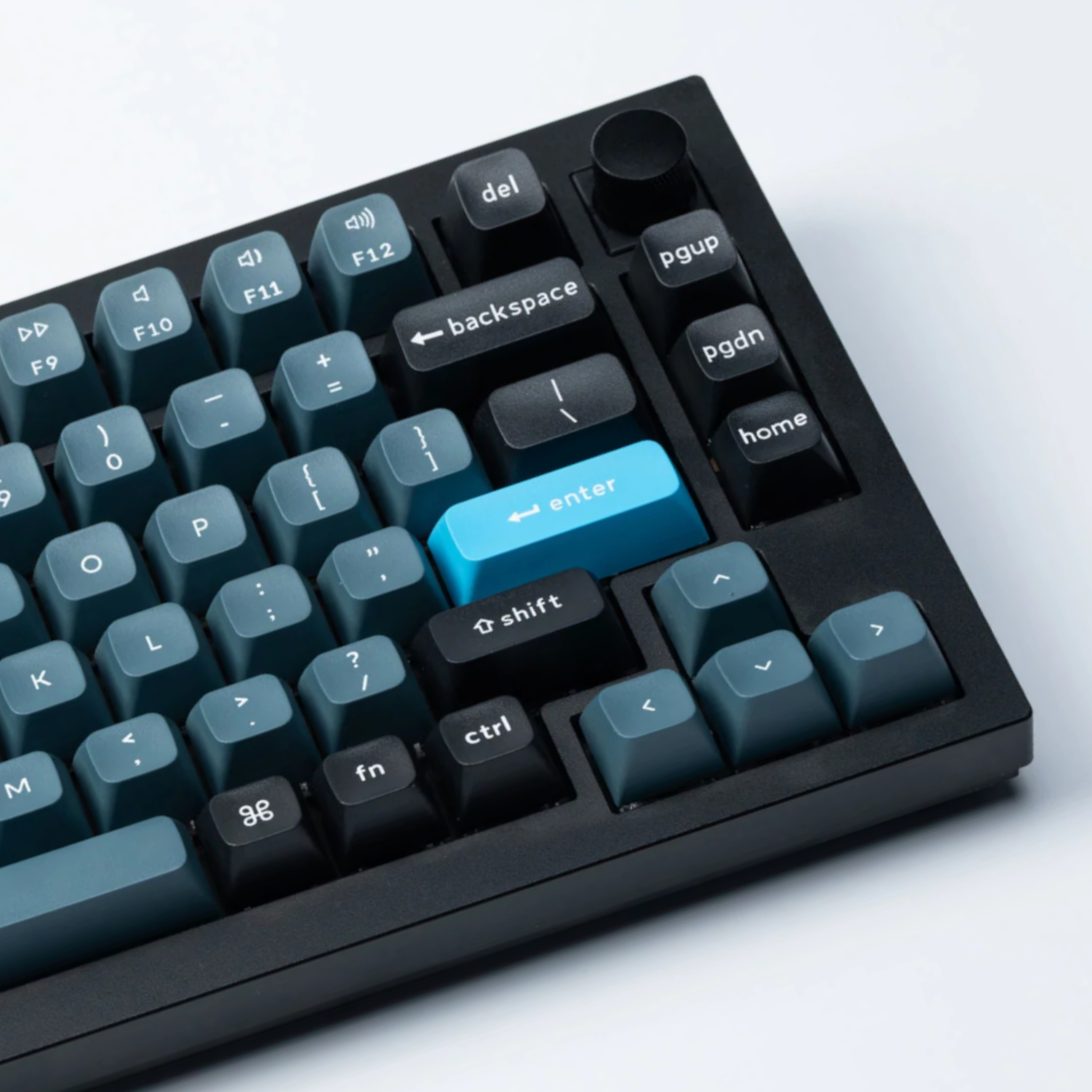 Keychron Double Shot KSA PBT Keycap Set - Dark Grey/Grey/Blue