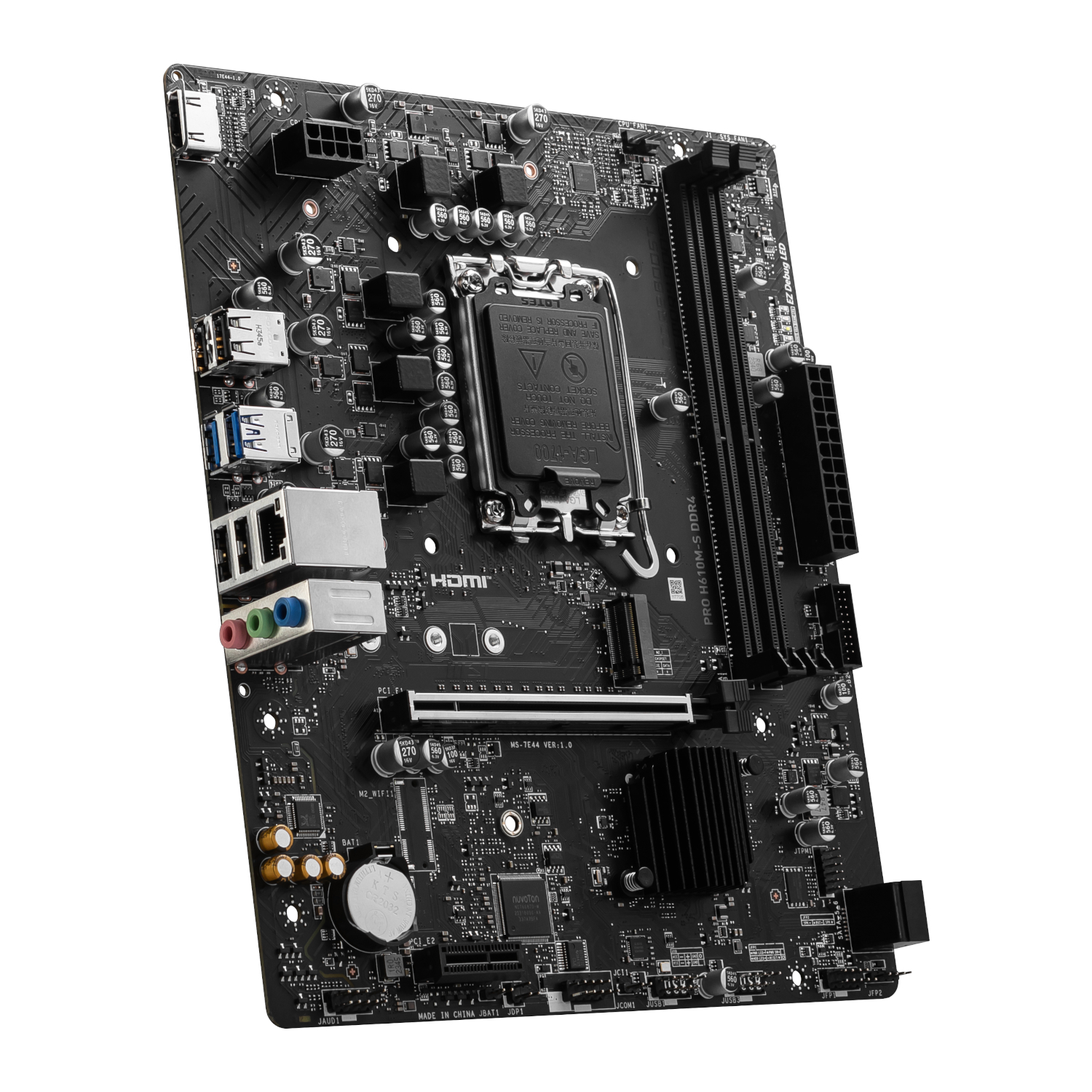PCBUiLDER™ Intel Core i3-14100 HOME MASTER Windows 11 Desktop PC