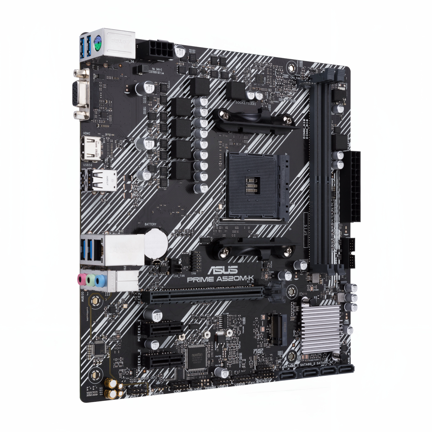 PCBuilder AMD Ryzen 5 3400G HOME MASTER Windows 11 Desktop PC