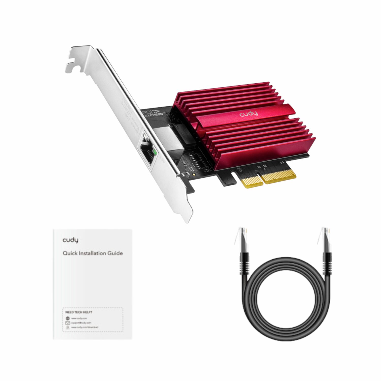 Cudy PE10G Network Adapter - 10Gbps, PCI Express