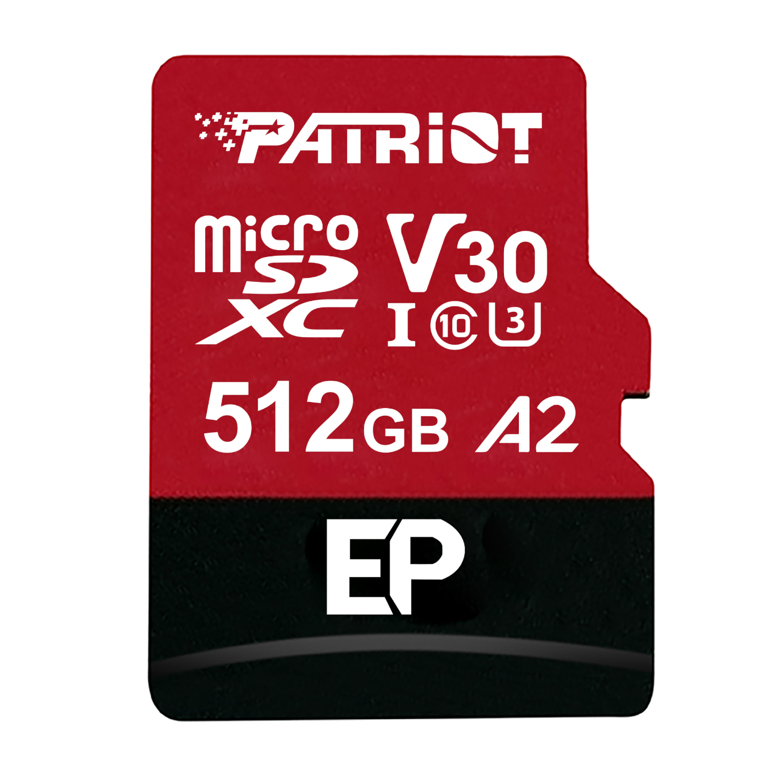 Patriot EP V30 A2 512GB Micro SDXC Memory Card (Without Adapter)