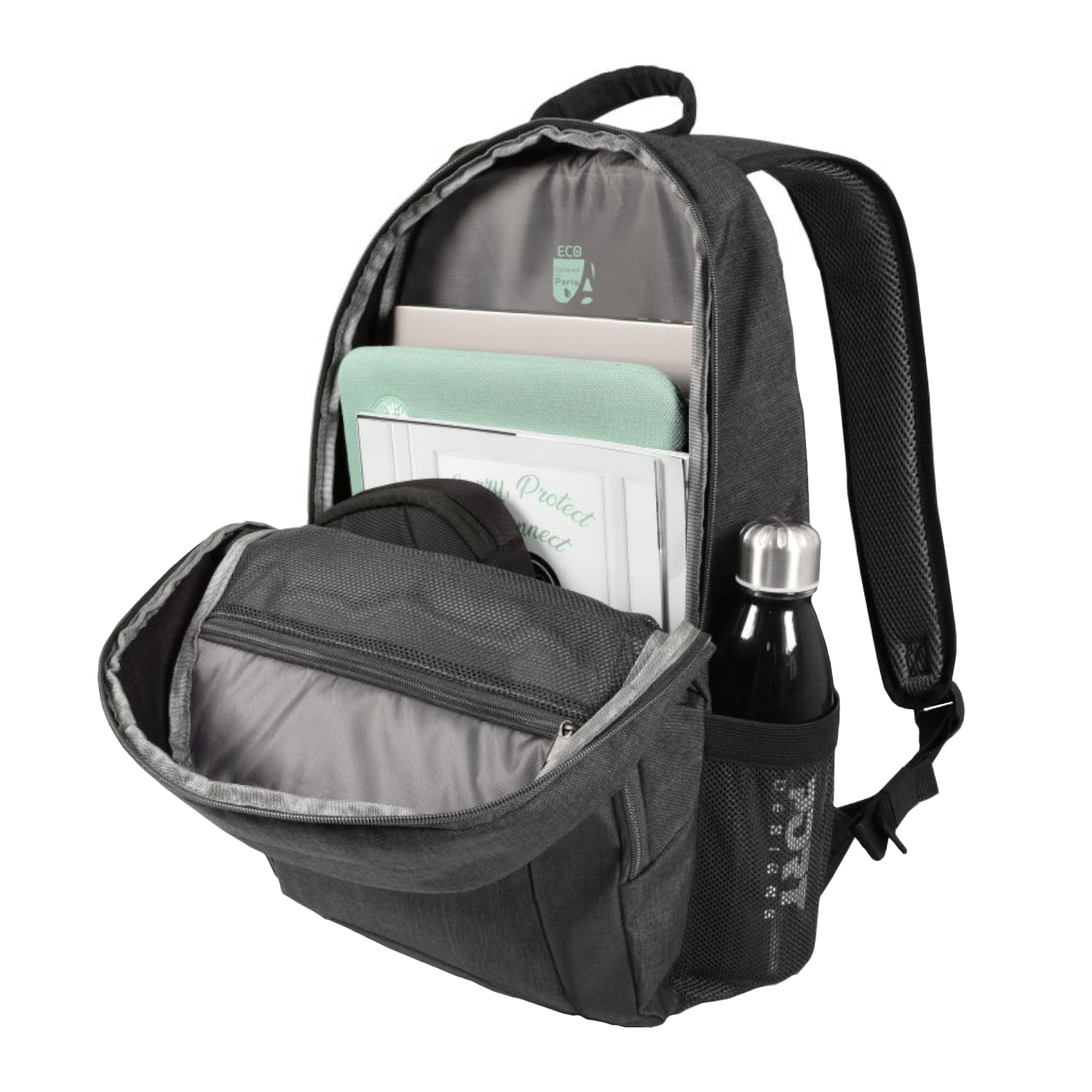 PORT_110265-E_wr_04a.jpg Port Designs Houston II ECO 15.6" Laptop Backpack