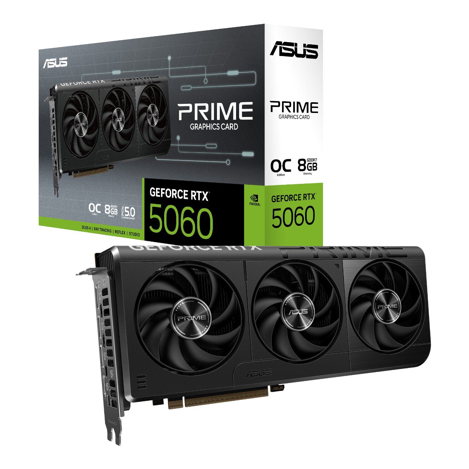 PRIME-RTX5060-O8G-WR-01.jpg ASUS PRIME GeForce RTX 5060 OC 8GB GDDR7 GPU – SFF-Ready Graphics Card