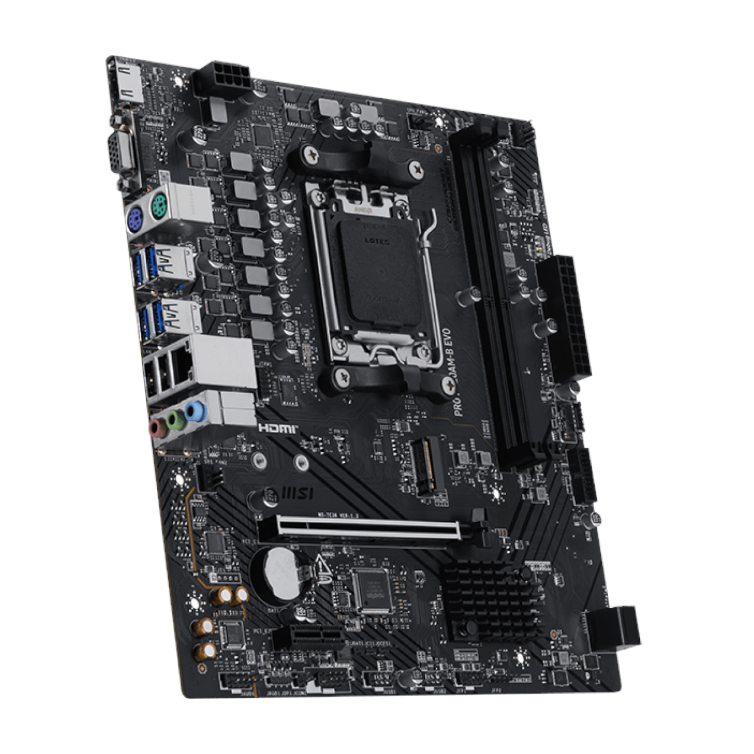 MSI PRO A620AM-B EVO AM5 M-ATX Motherboard