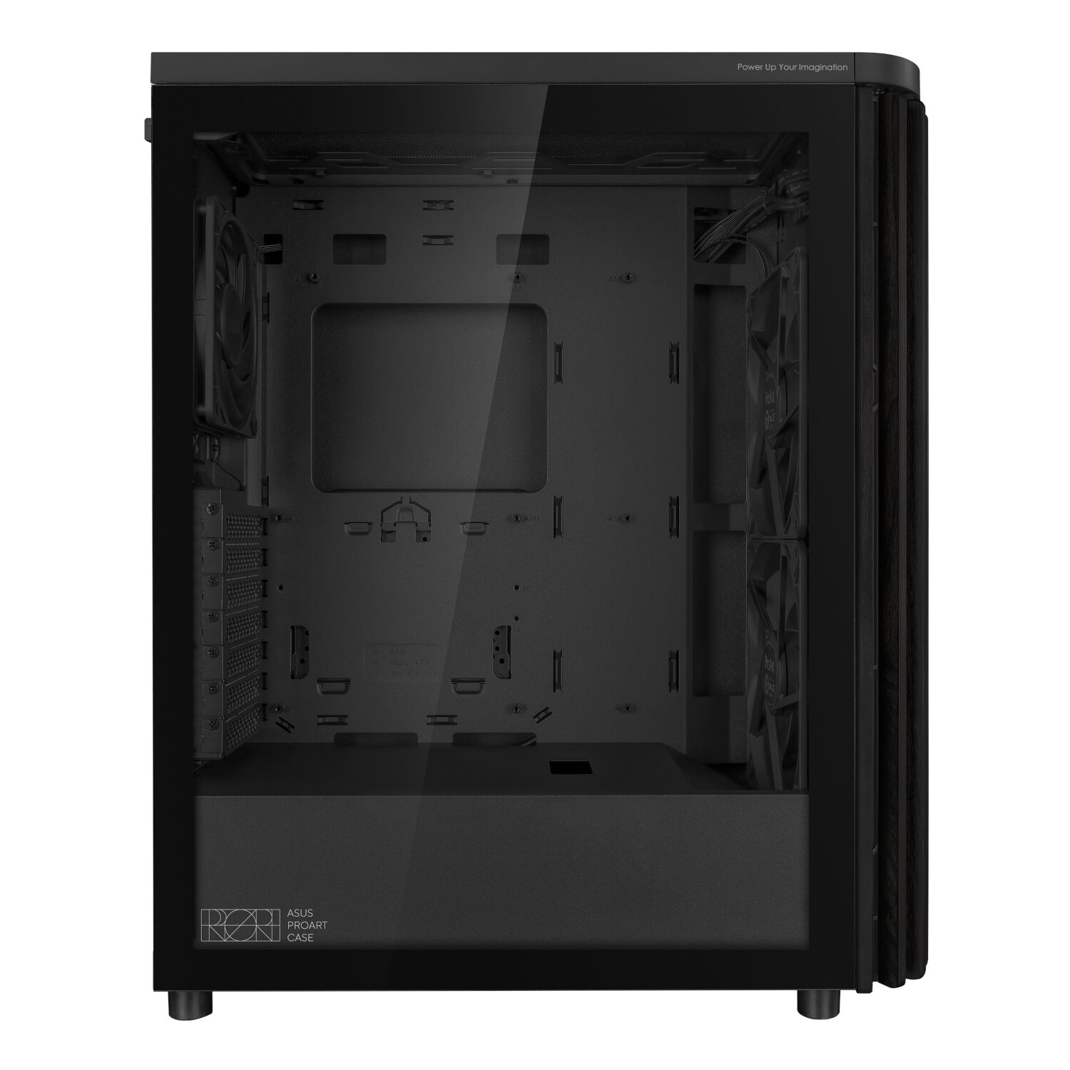 ASUS ProArt PA401 Wood Edition ATX Chassis - Black