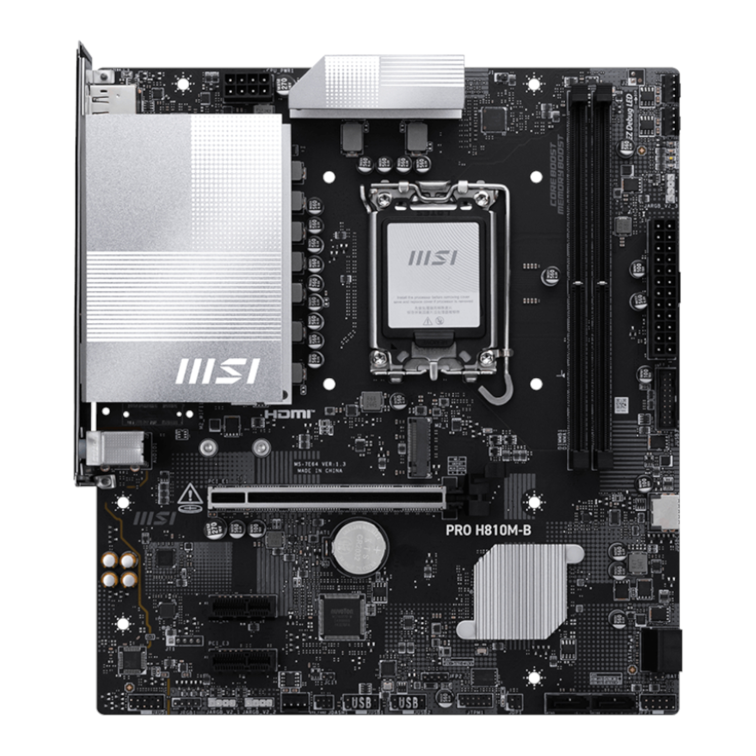 MSI H810M-B PRO LGA1851 M-ATX DDR5 Motherboard