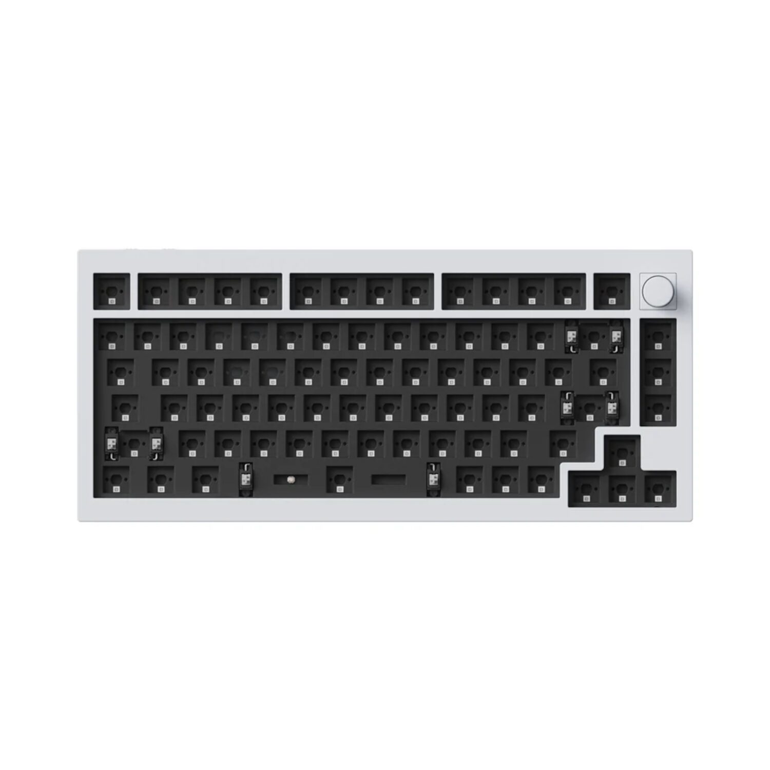 Keychron Q1H-P1 QMK Wireless Custom Keyboard - White