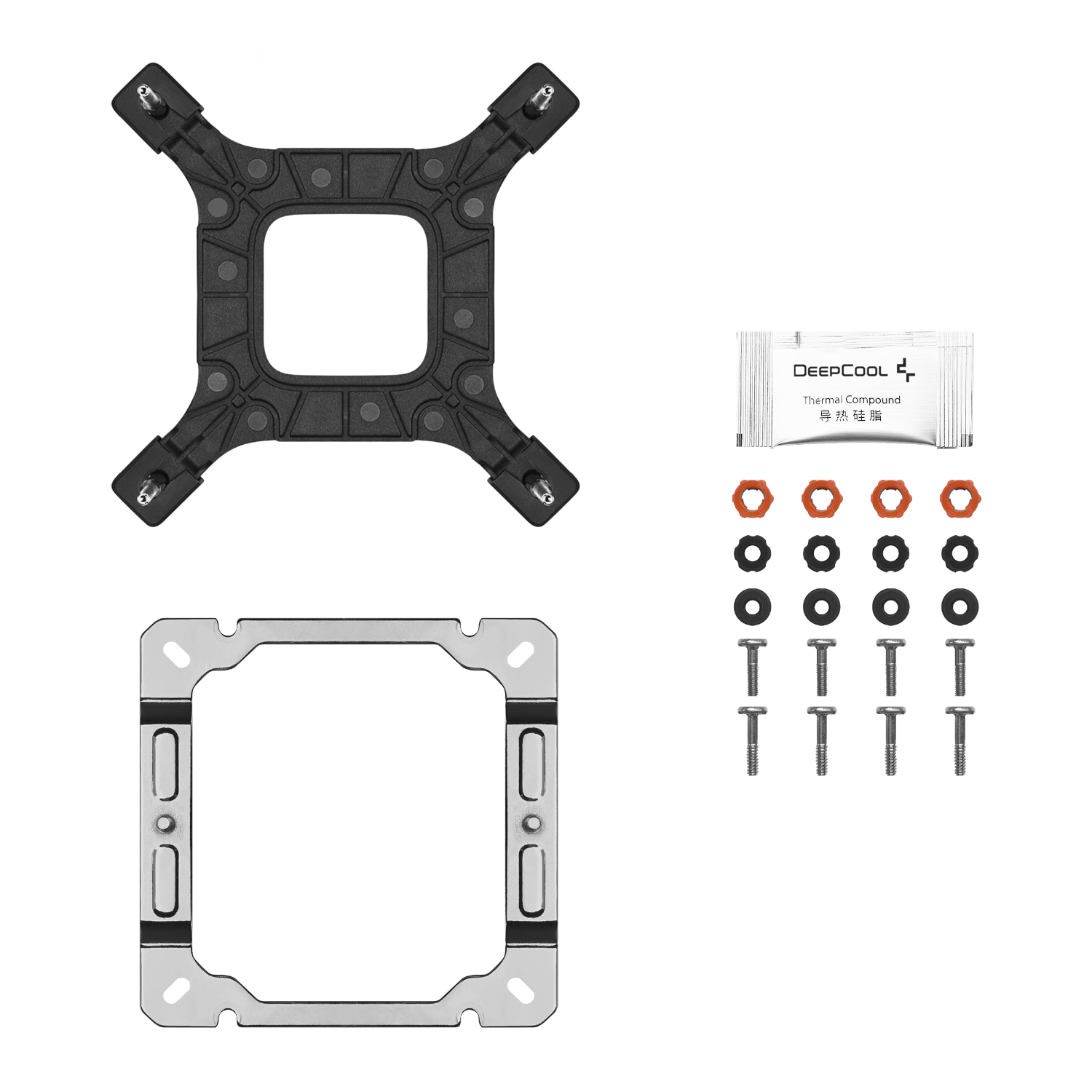 DeepCool AK500S Digital SE 120mm Air CPU Cooler - Silver/Black