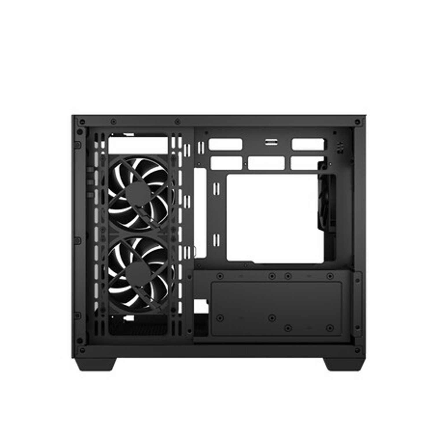 R-CG330-BKNGM3-G_DEEPCOOL_CHASSIS_CG330_5F_MATX_ARGB_BK_wr_09.jpg Deepcool CG330 3F Panoramic Dual-Chamber Micro-ATX Gaming Chassis - Black