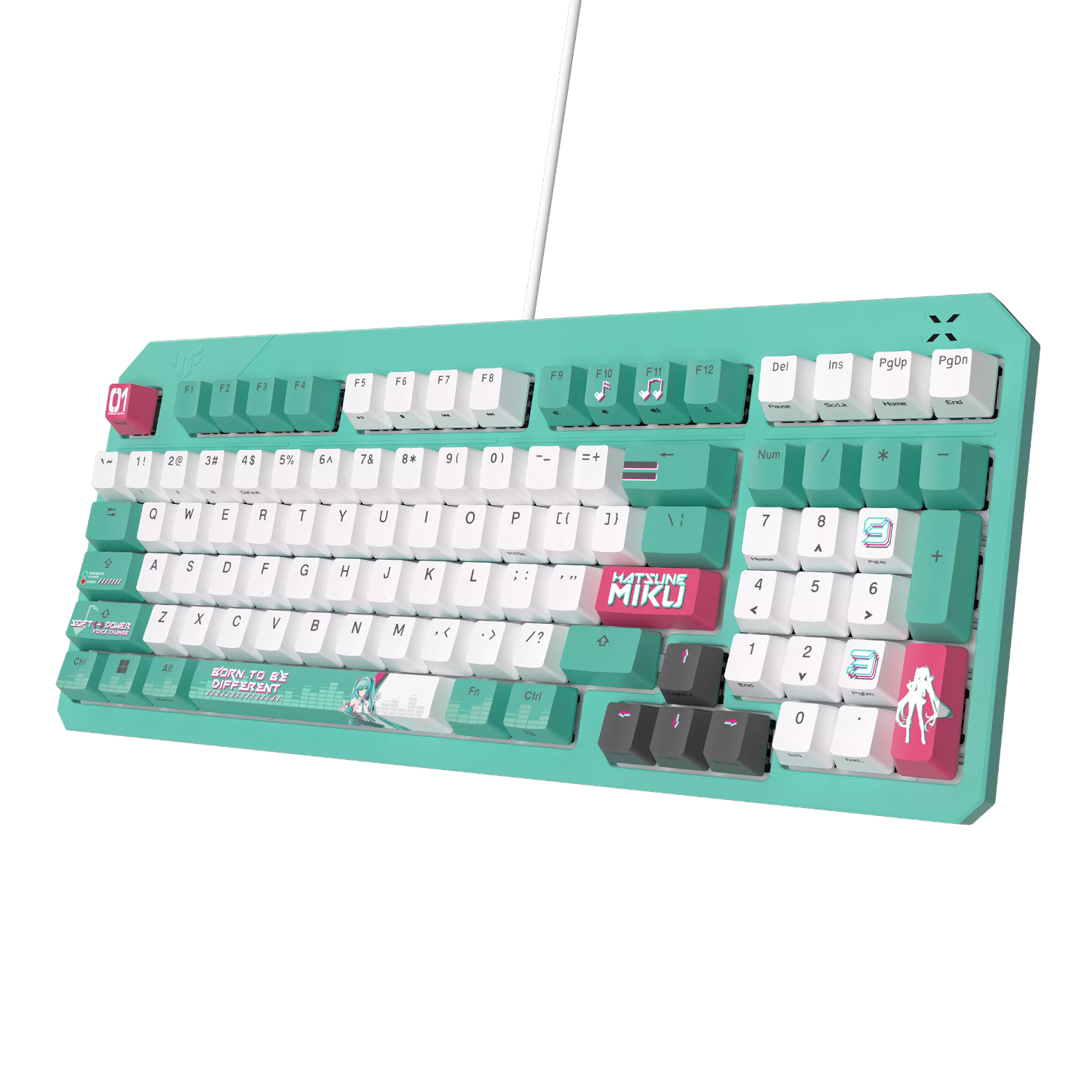 Asus TUF Gaming K3 Gen II Gaming Keyboard Hatsune Miku Edition