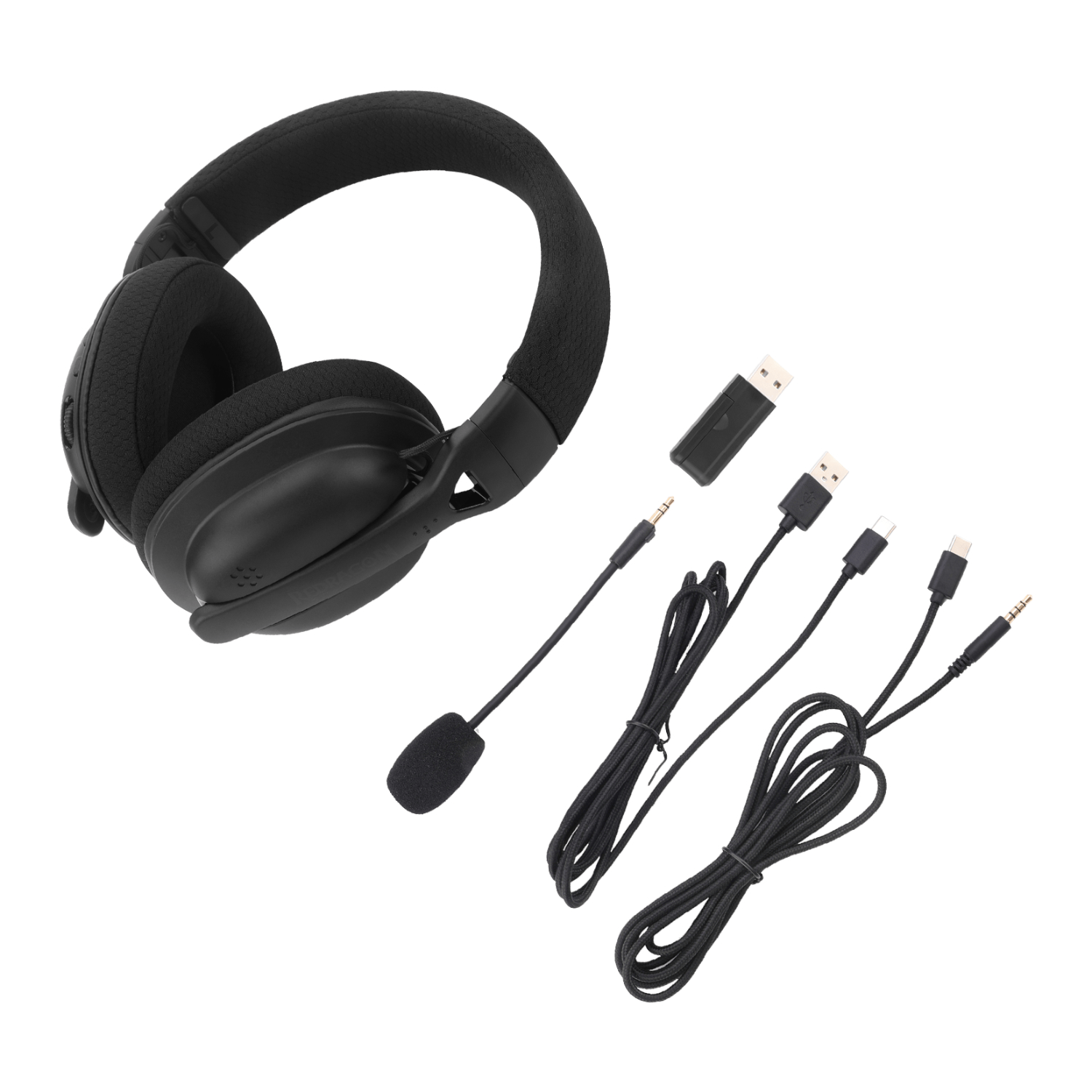 Redragon H819 QUAD AIR Wireless Gaming Headset - Black