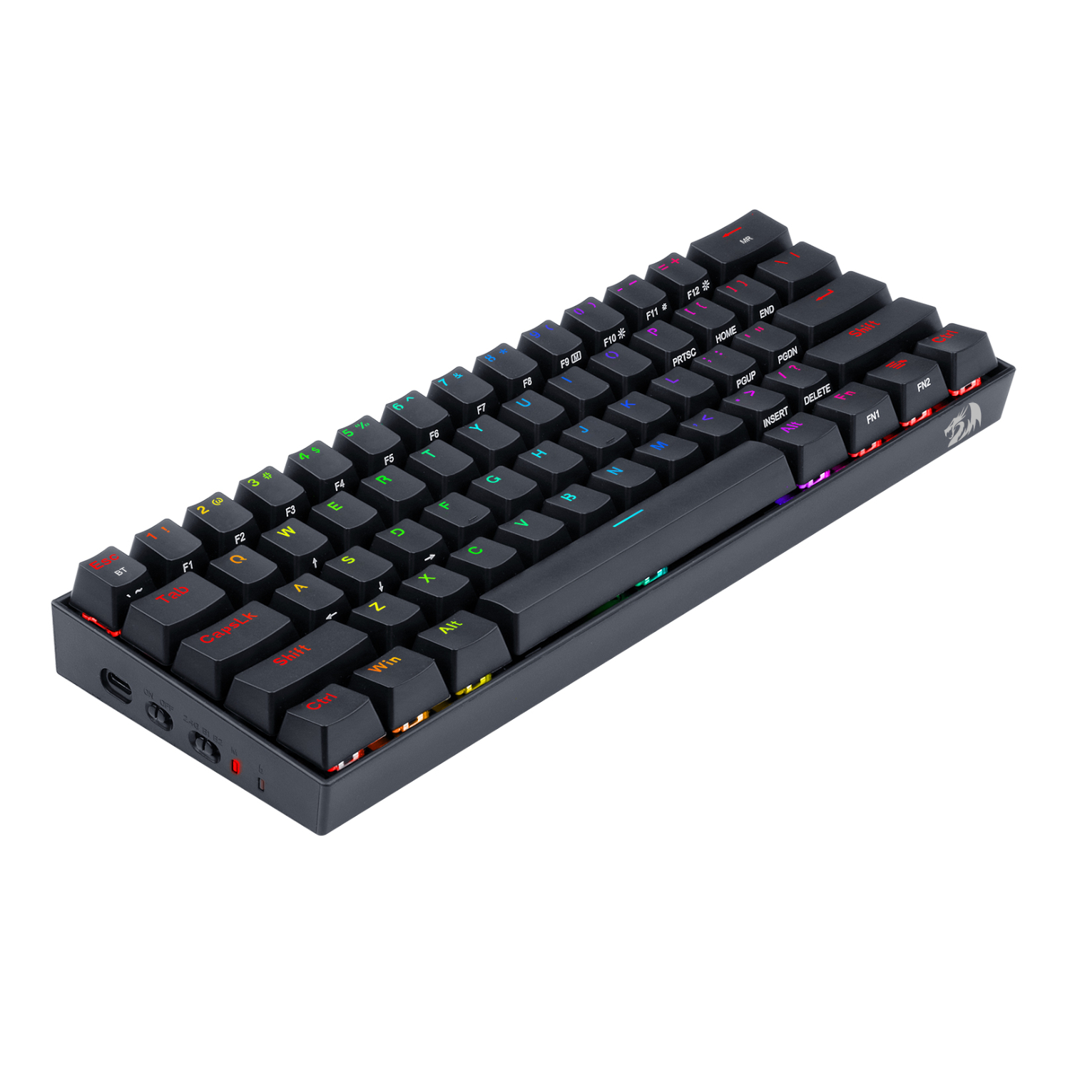 RD-K530RGB-PRO_REDRAGON-DRACONIC-PRO-Mechanical-61-Key-Mechanical-Keyboard-RGB-–-Black_wr_05a.jpg REDRAGON DRACONIC PRO Mechanical 61 Key|Bluetooth 5.0|RGB 9 Colour Modes|Rechargable Battery|Type-C Charging Cable Gaming Keyboard - Black