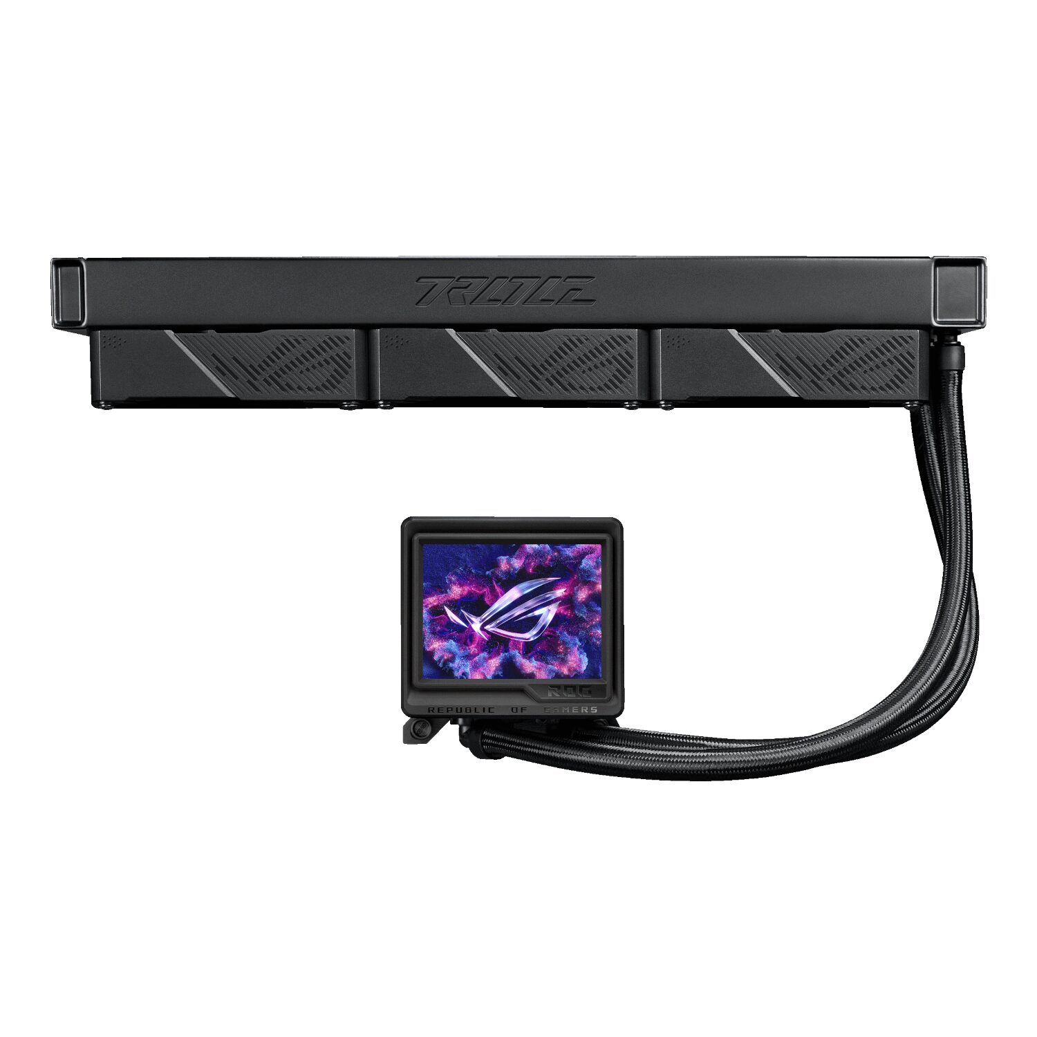 Asus ROG Ryujin III ARGB AIO Liquid Cooler - 3.5" LCD Display