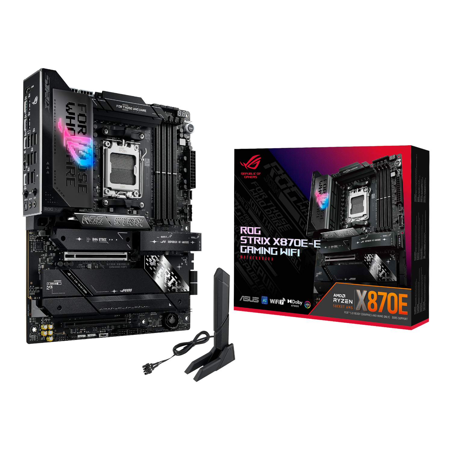 ROGSTRIXX870E-EGAMINGWIFI_Asus-ROG-STRIX-X870E-E-GAMING-WIFI-Motherboard-Black_wr_01a.jpg ASUS ROG STRIX X870E-E Gaming AM5 ATX Gaming Motherboard