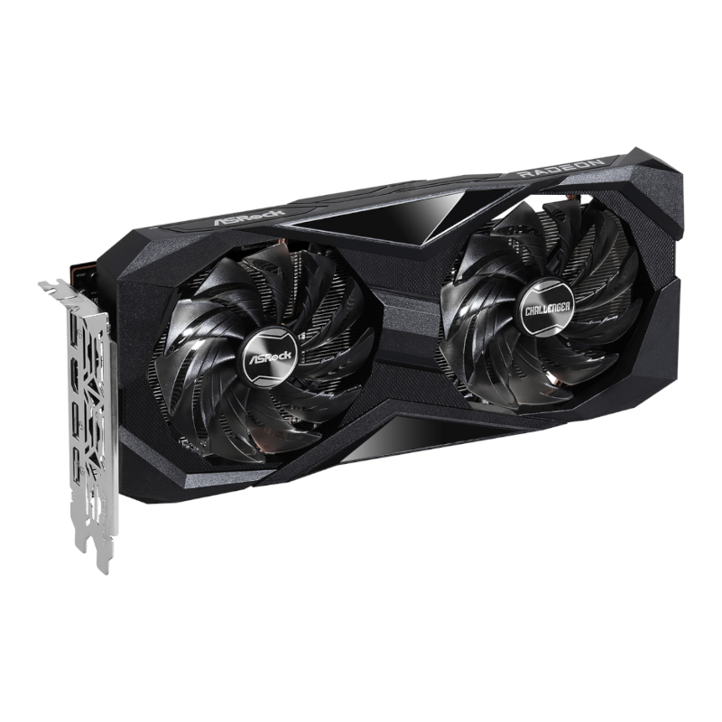 RX7600CHALLENGER8GOC_wr_04.jpg ASRock Radeon RX7600 Challenger 8G OC GDDR6 128-BIT Graphics Card