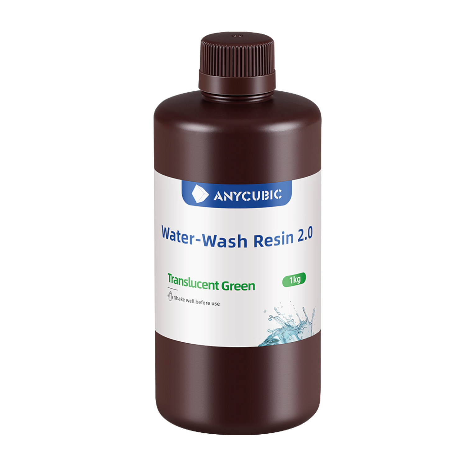 SSX2TG-10_Anycubic-Water-Wash-Resin-2.0-Trasnslucent-Green_wr_02a.jpg Anycubic Water Wash Resin 2.0 – Translucent Green