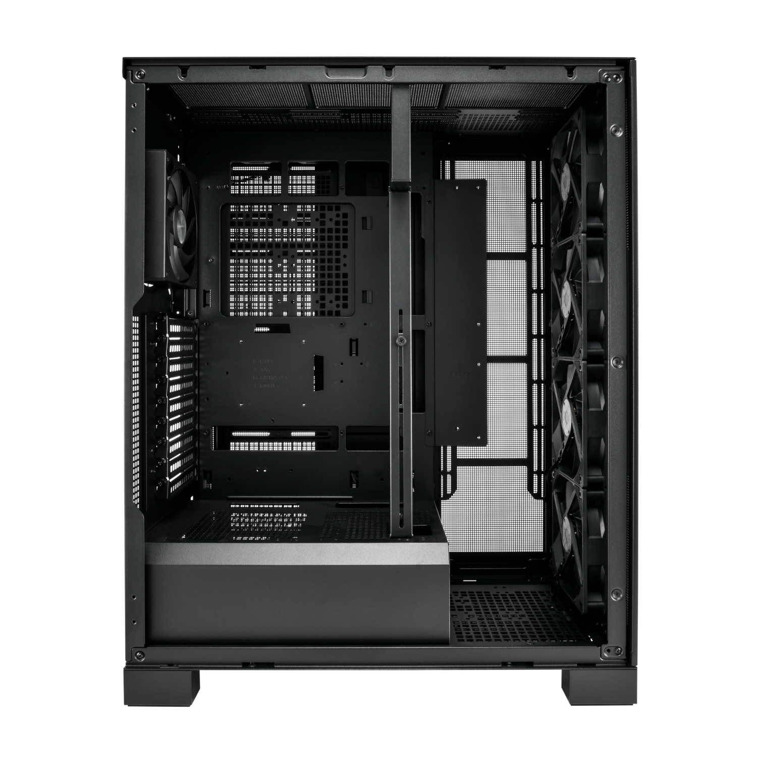 FSP U500 E-ATX Workstation Chassis - Black