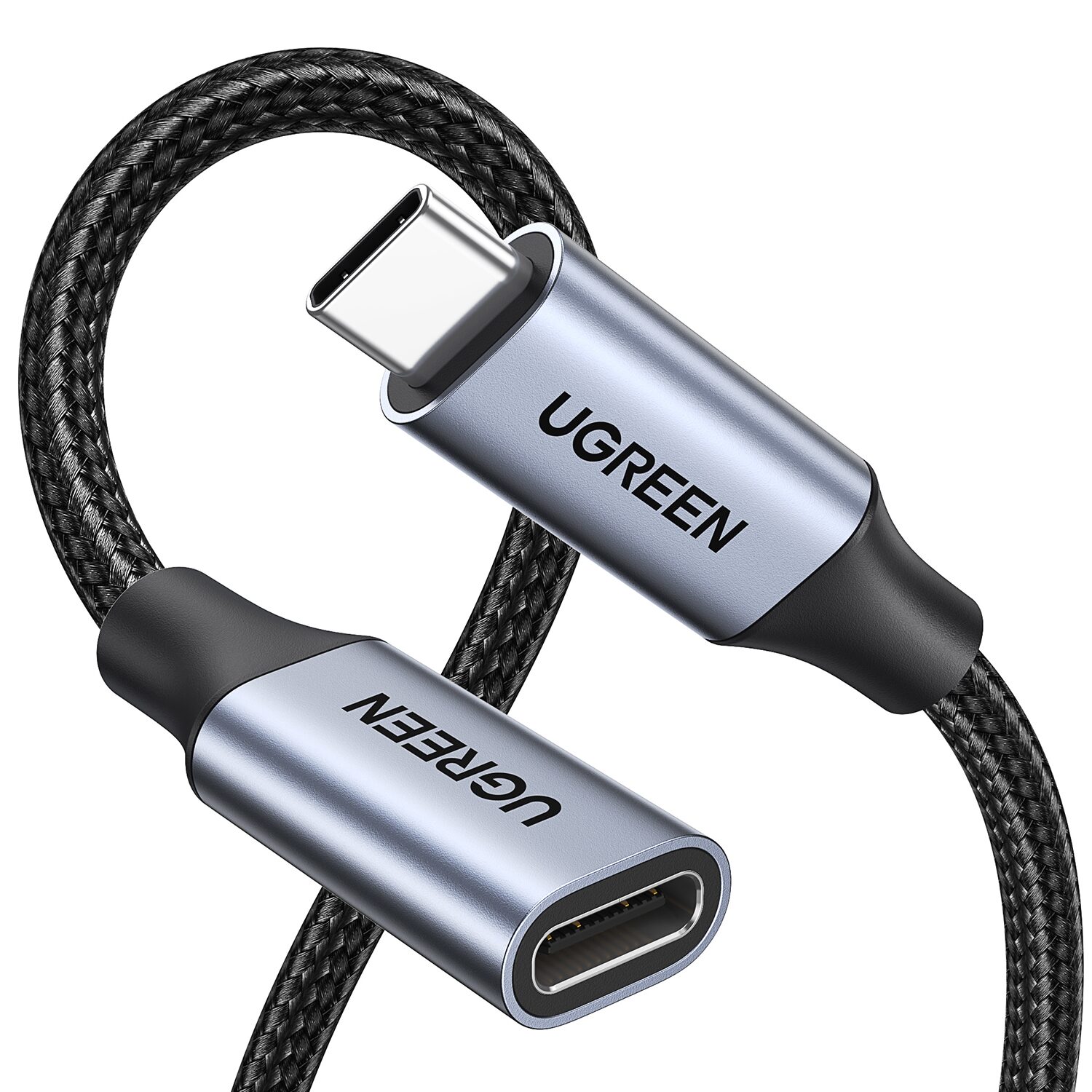 US372-30205-wr-02.jpg UGREEN Type-C 3.1 Gen2 Extension Cable – 10Gbps, PD 100W (1m)