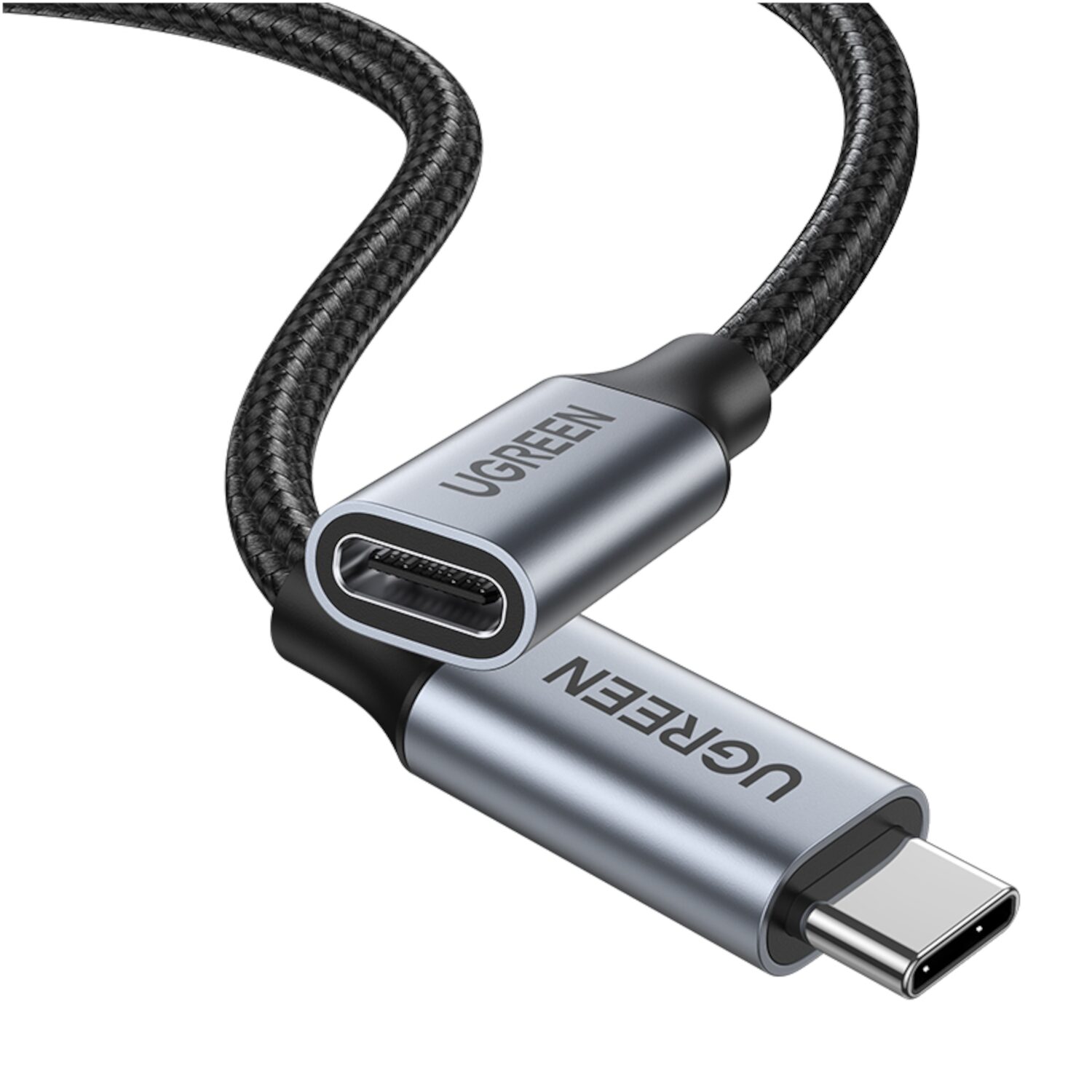 US372-30205-wr-03.jpg UGREEN Type-C 3.1 Gen2 Extension Cable – 10Gbps, PD 100W (1m)
