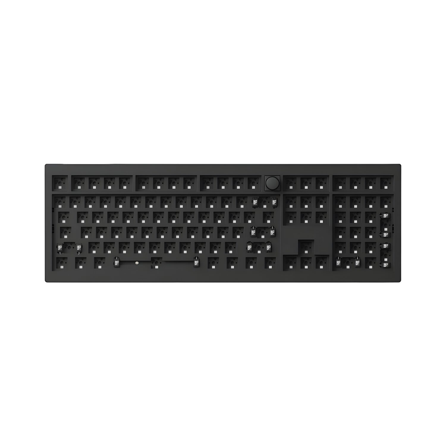Keychron V6 Max QMK/VIA RED Wireless Custom Mechanical Keyboard | RED Switch - Black