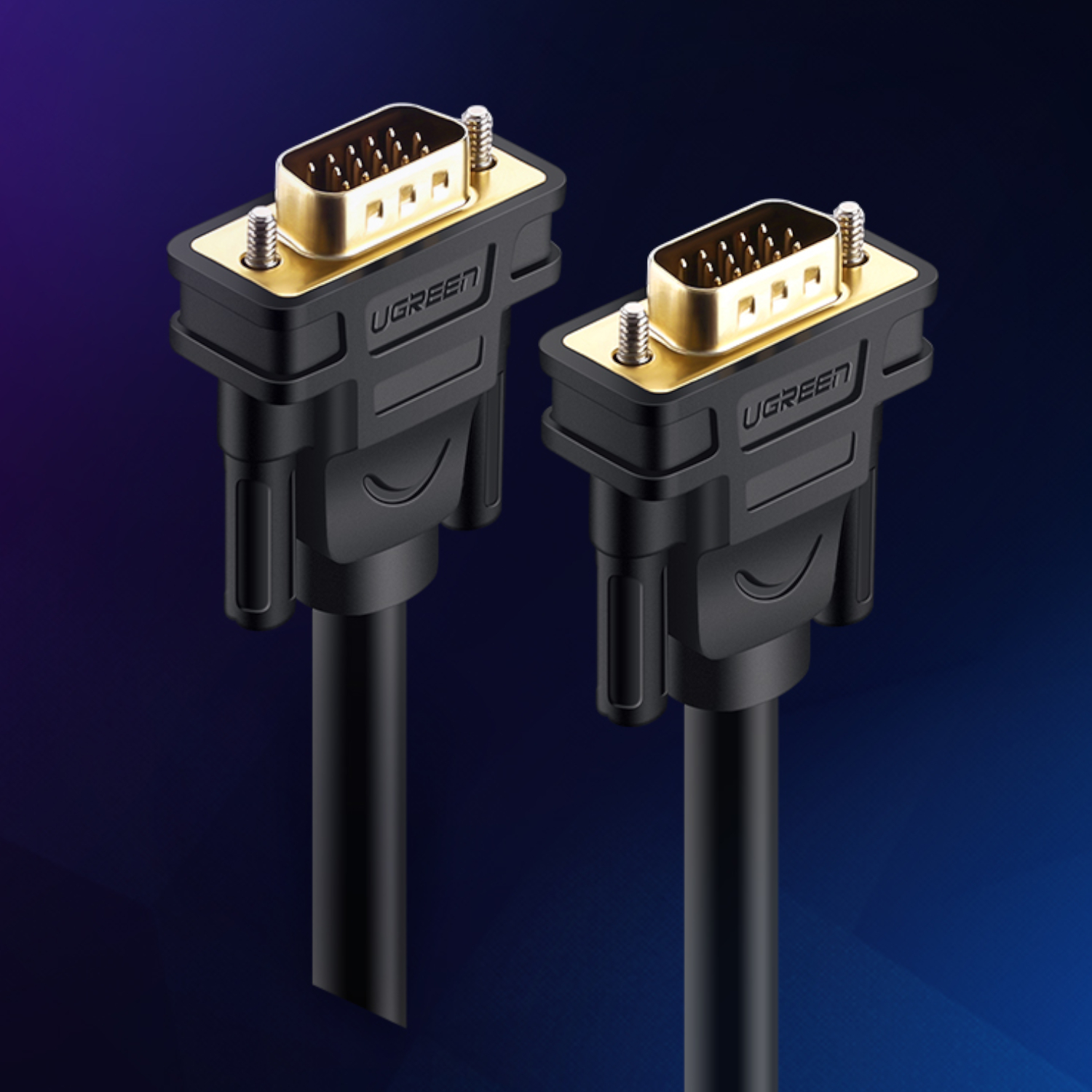 VG101-11630_UGreen-VGA-Cable-1.5M_wr_02a.jpg UGREEN VG101 VGA Male to Male Cable 1.5M