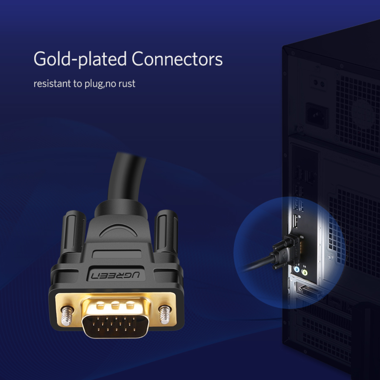 VG101-11630_UGreen-VGA-Cable-1.5M_wr_03a.jpg UGREEN VG101 VGA Male to Male Cable 1.5M