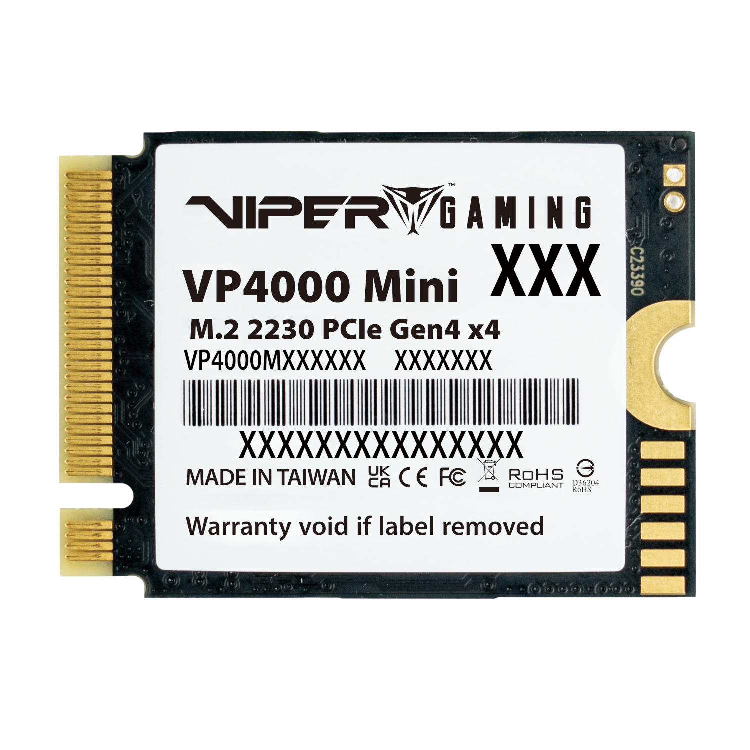 VP4000M2TBM23_Patriot-Viper-VP4000-Mini-2TB-M.2-2230-PCIe-Gen4x4-SSD_wr_04.jpg PATRIOT SSD VP4000 M.2 NVME 2TB 2230