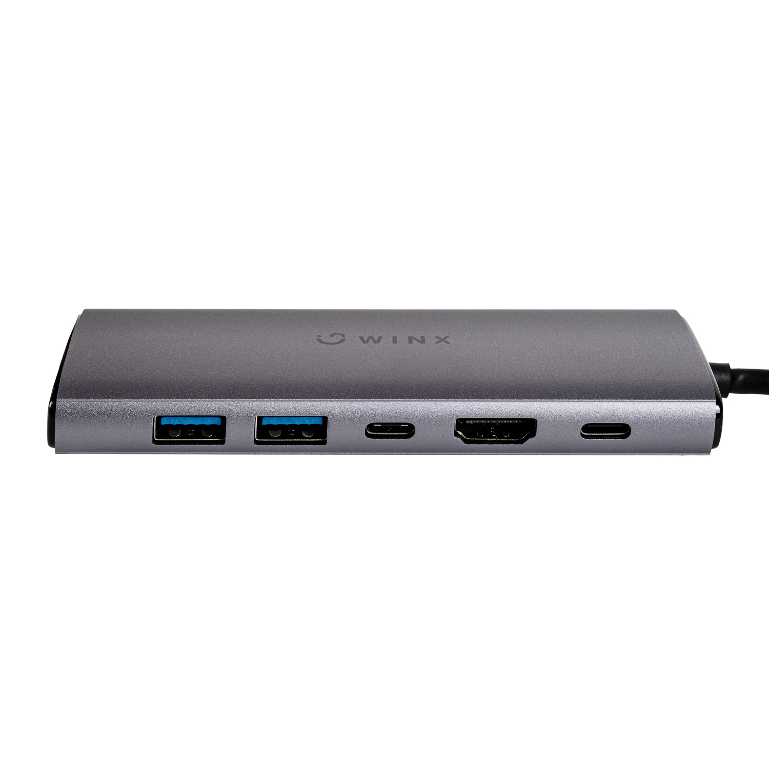 WINX_WX-HB111_Connect-Pro-6-in-1-Type-C-Hub-Front-0117-Edit1500x1500-96DPI.jpg WINX CONNECT Pro 6-in-1 Type-C Hub