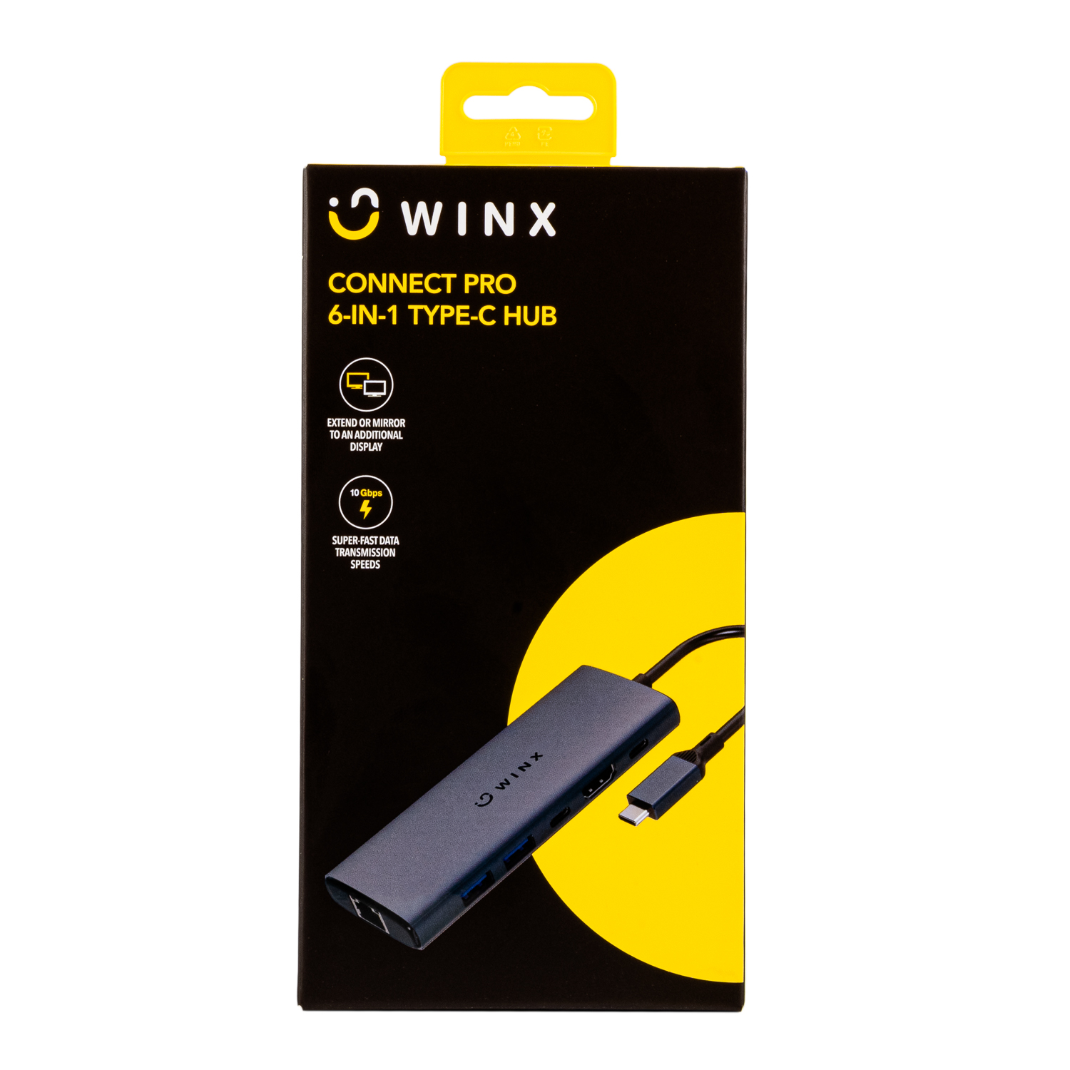 WINX_WX-HB111_Connect-Pro-6-in-1-Type-C-Hub-Packaging-0112-Edit1500x1500-96DPI.jpg WINX CONNECT Pro 6-in-1 Type-C Hub