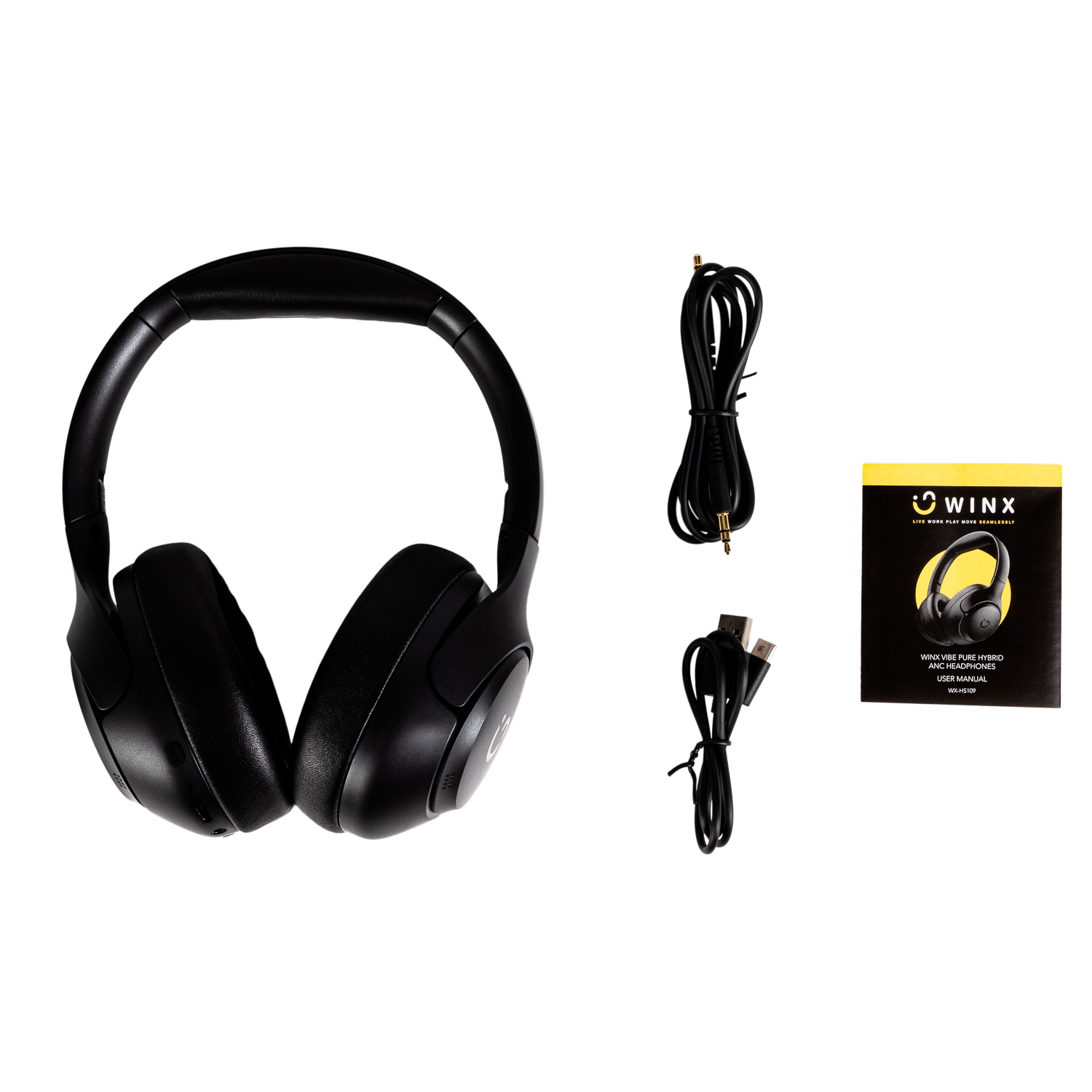 WINX VIBE Pure Hybrid ANC Headphones
