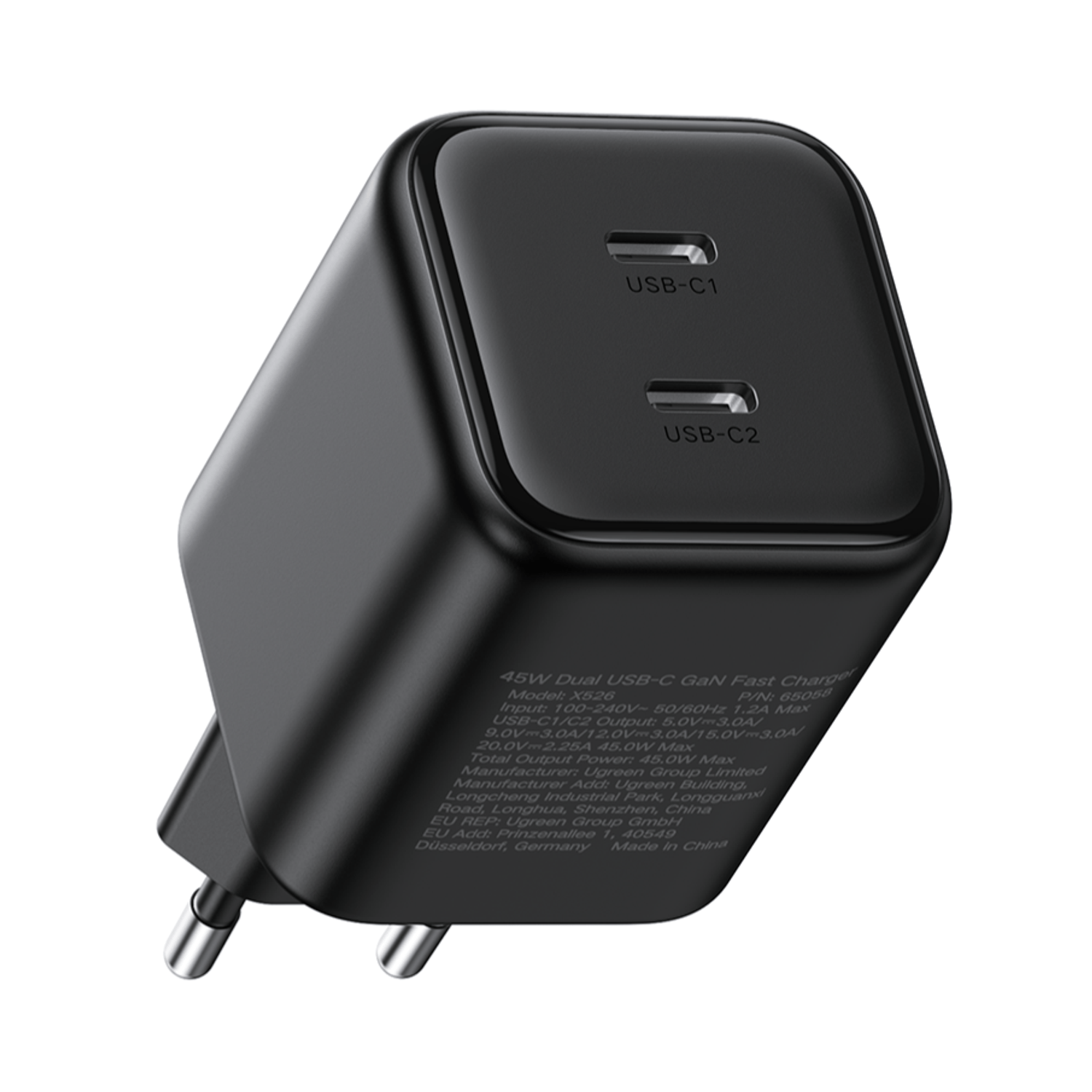 UGreen Charger USB Type-C GaN Fast 45W EU