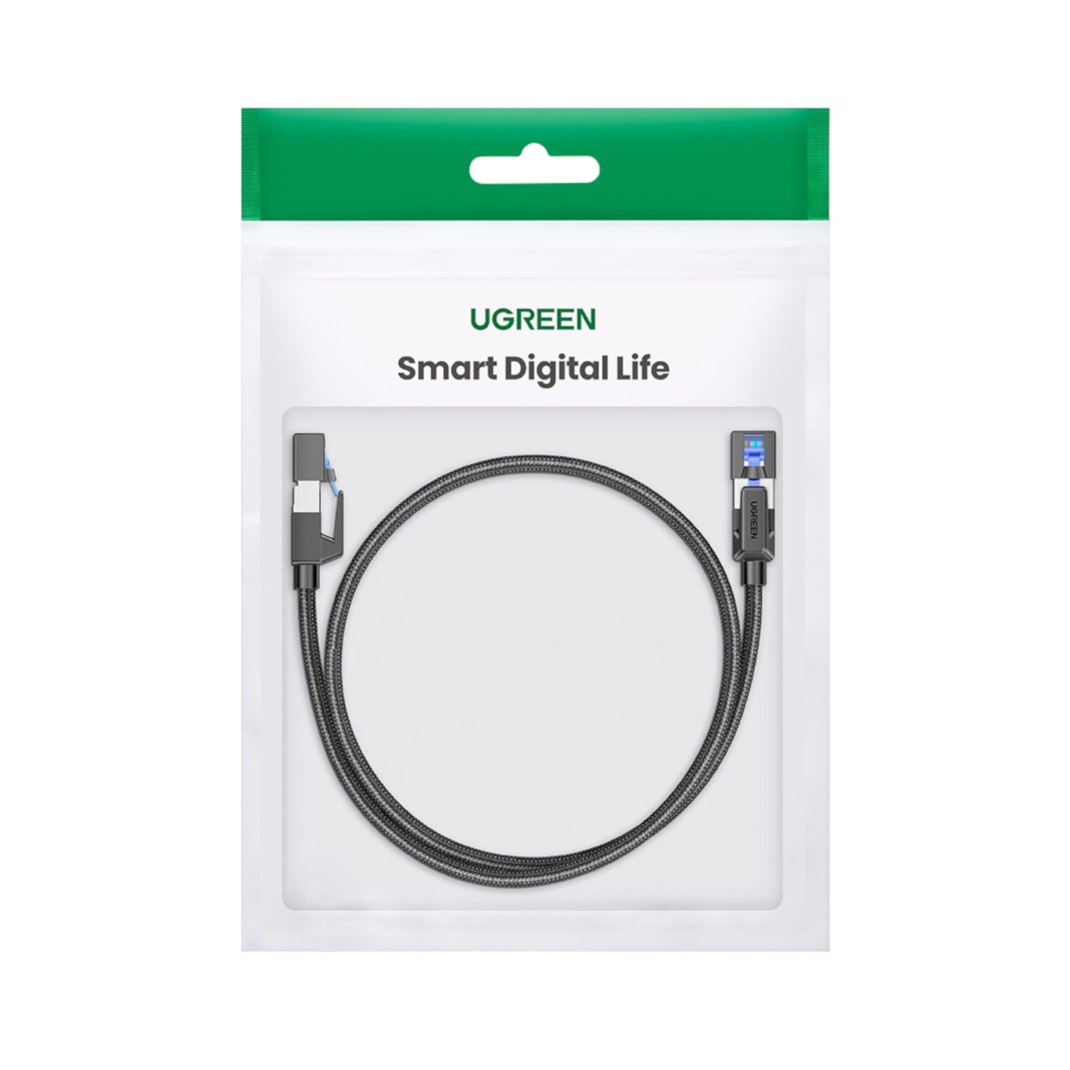 nw153-wr-05a.jpg UGREEN Cat8 Nylon Braided Ethernet Cable - 40Gbps with Modular Plugs - 5m